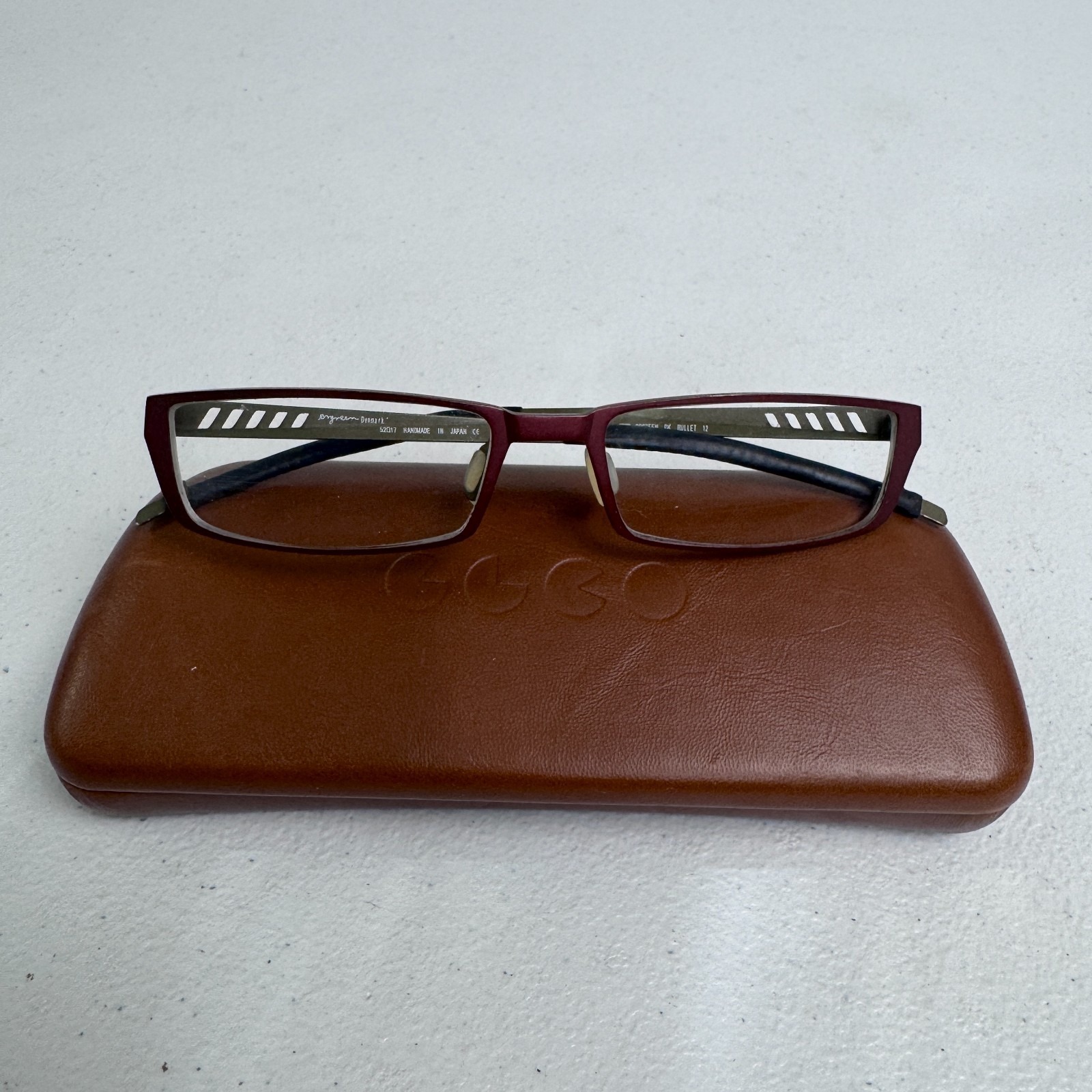 Orgreen Denmark Bullet 120 RedGreen Eyeglasses Frames 20mm 27mm 5217